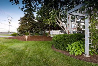 Refined image lawn and landscape, softscapes, snow & ice, lawn cutting & maintenance, residential & commercial lawn care, dunnville, ON